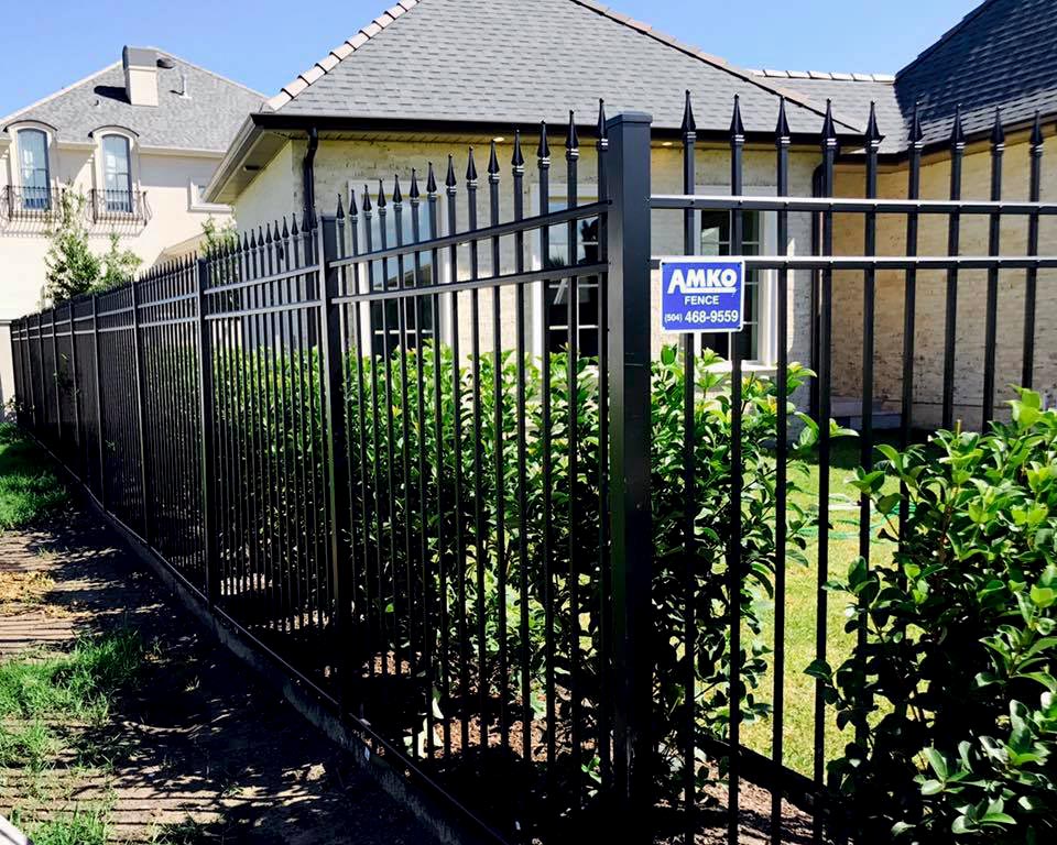 Residential Wrought Iron Fences in New Orleans