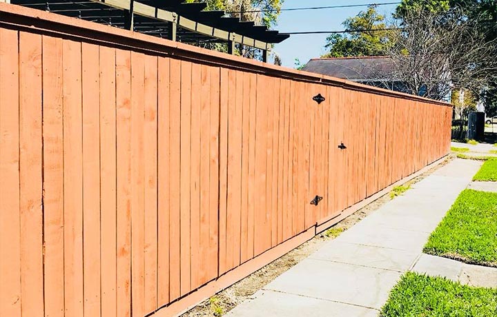 Wood Fence Installation in New Orleans- Amko Fence Company