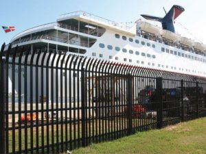 Steel Security Fence