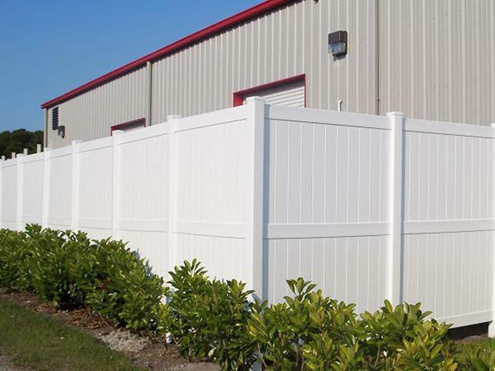 Commercial Vinyl Fence Installation in New Orleans, LA